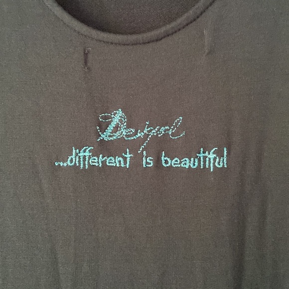 Blue Desigual dress size large - Picture 4 of 5